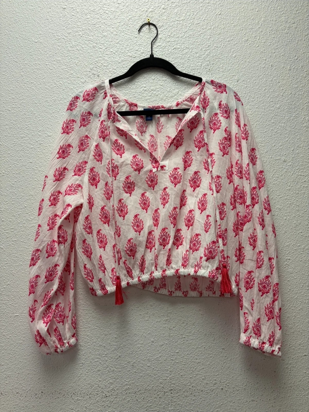 Womens Long Sleeve Blouse Size Medium #613